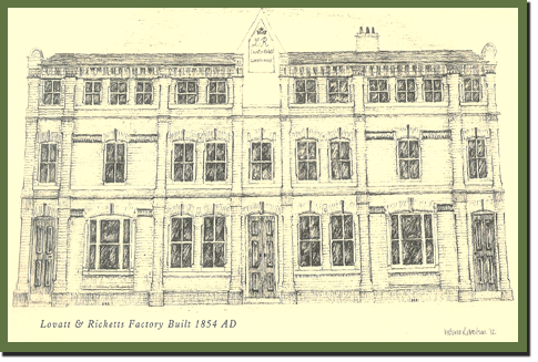 Lovatt and Ricketts® Factory Built 1854 AD